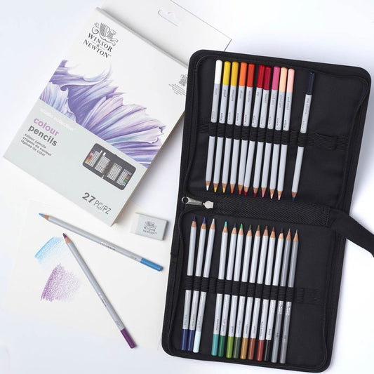 Winsor & Newton Studio Collection Colour Pencil Wallet Set