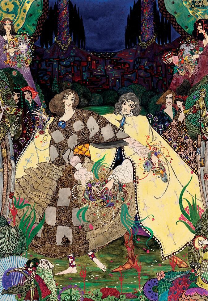 Garden of Paradise Large Art Print