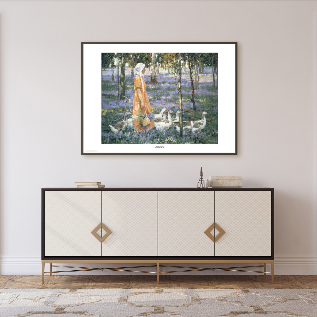 The Goose Girl Art Print