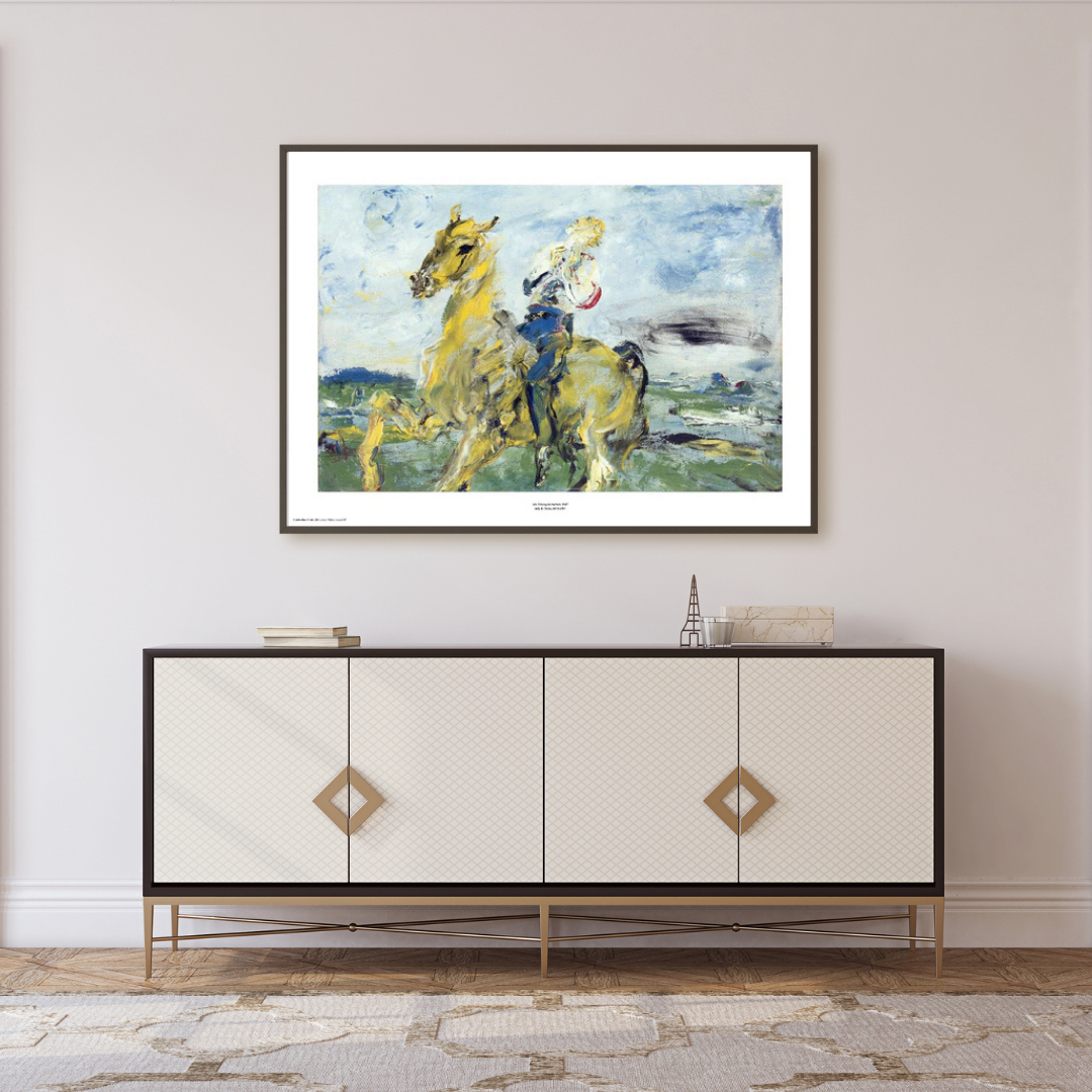 The Singing Horseman Art Print