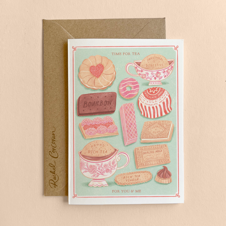 Time for Tea for You and Me Card