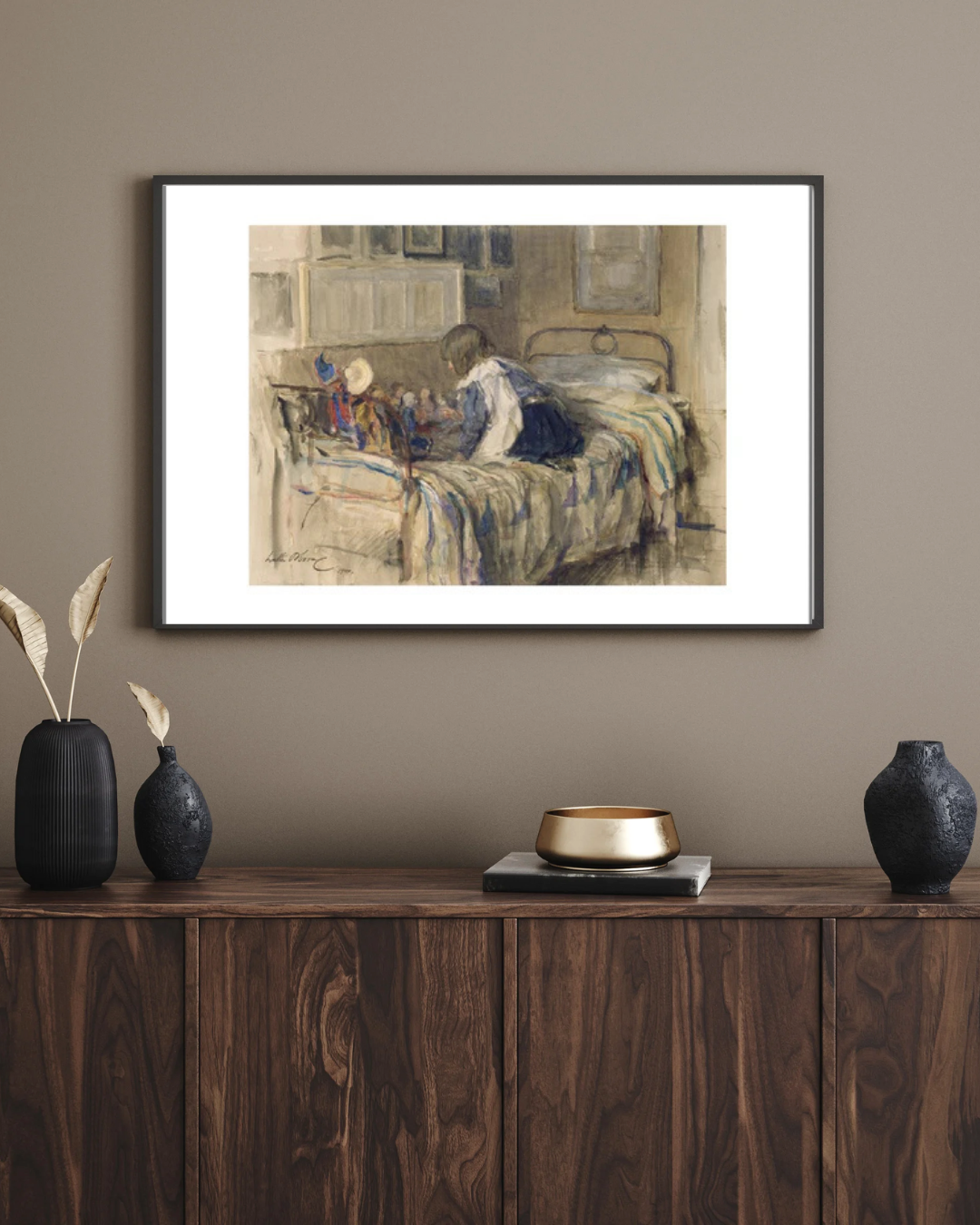 The Dolls' School Canvas Print