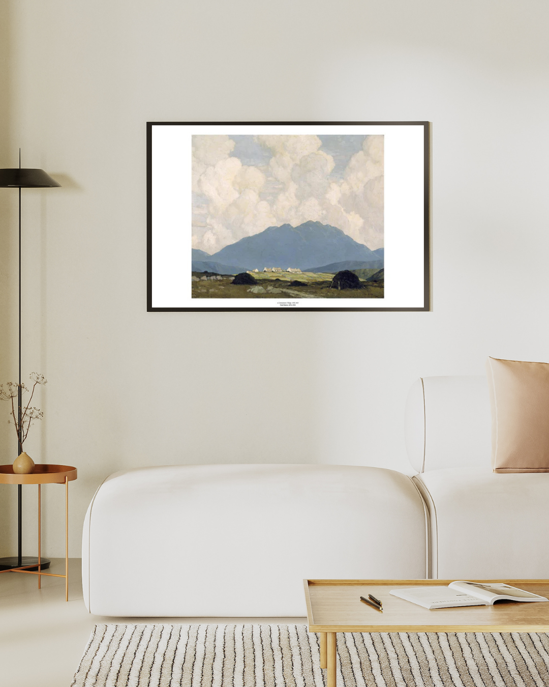 A Connemara Village Art Print