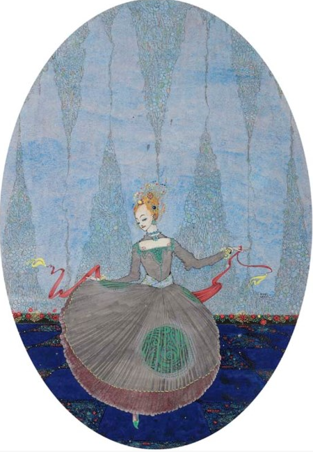 The Little Sea Maid Large Art Print