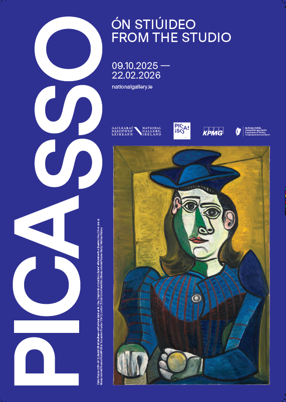 Picasso: From the Studio A3 Exhibition Poster