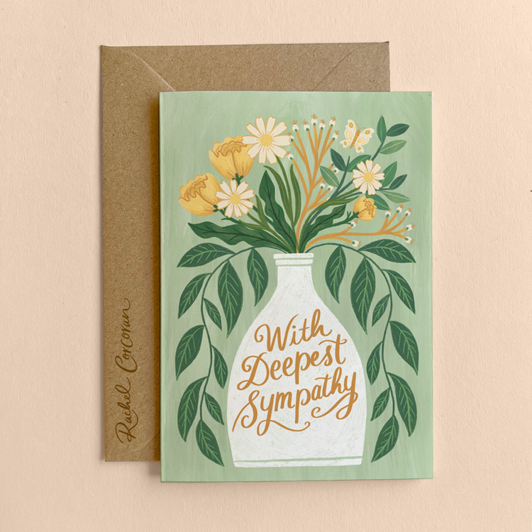 With Deepest Sympathy Greeting Card