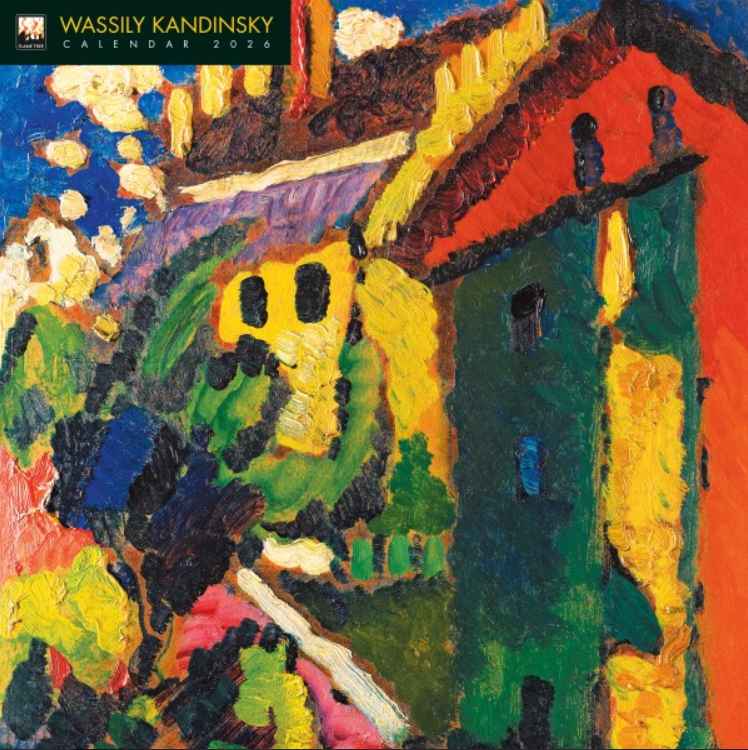Wassily Kandinsky Wall Calendar 2026 - Flame Tree Publishing