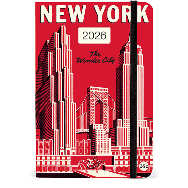 New York City Weekly Planner 2026