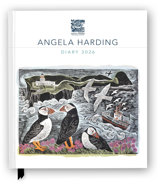 Angela Harding Desk Diary Planner 2026 - Flame Tree Publishing