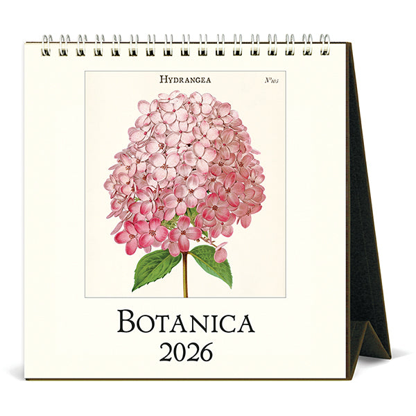 Botanica Desk Calendar 2026
