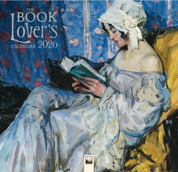 The Book Lover's Wall Calendar 2026 - Flame Tree Publishing