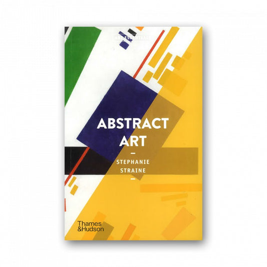 A pattern of various squares and rectangles. Diagonally half the page is shaded yellow. The title is in the centre in white.