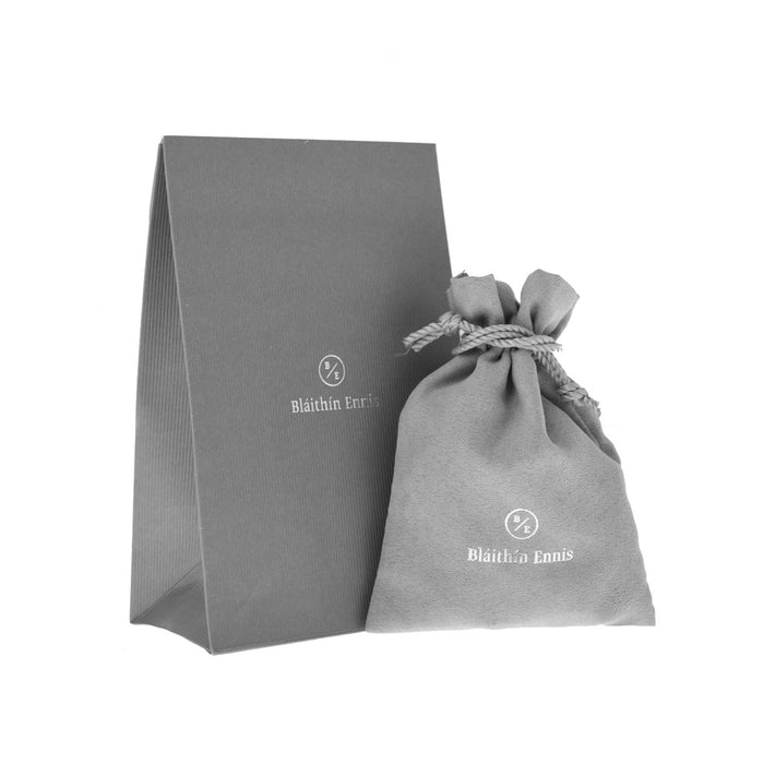 Small Teardrop Earrings Topaz Gold