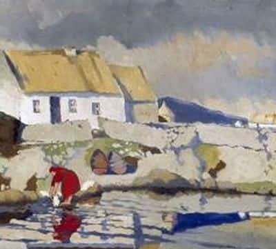 Lamb, Loch an Mhuilinn Art Print