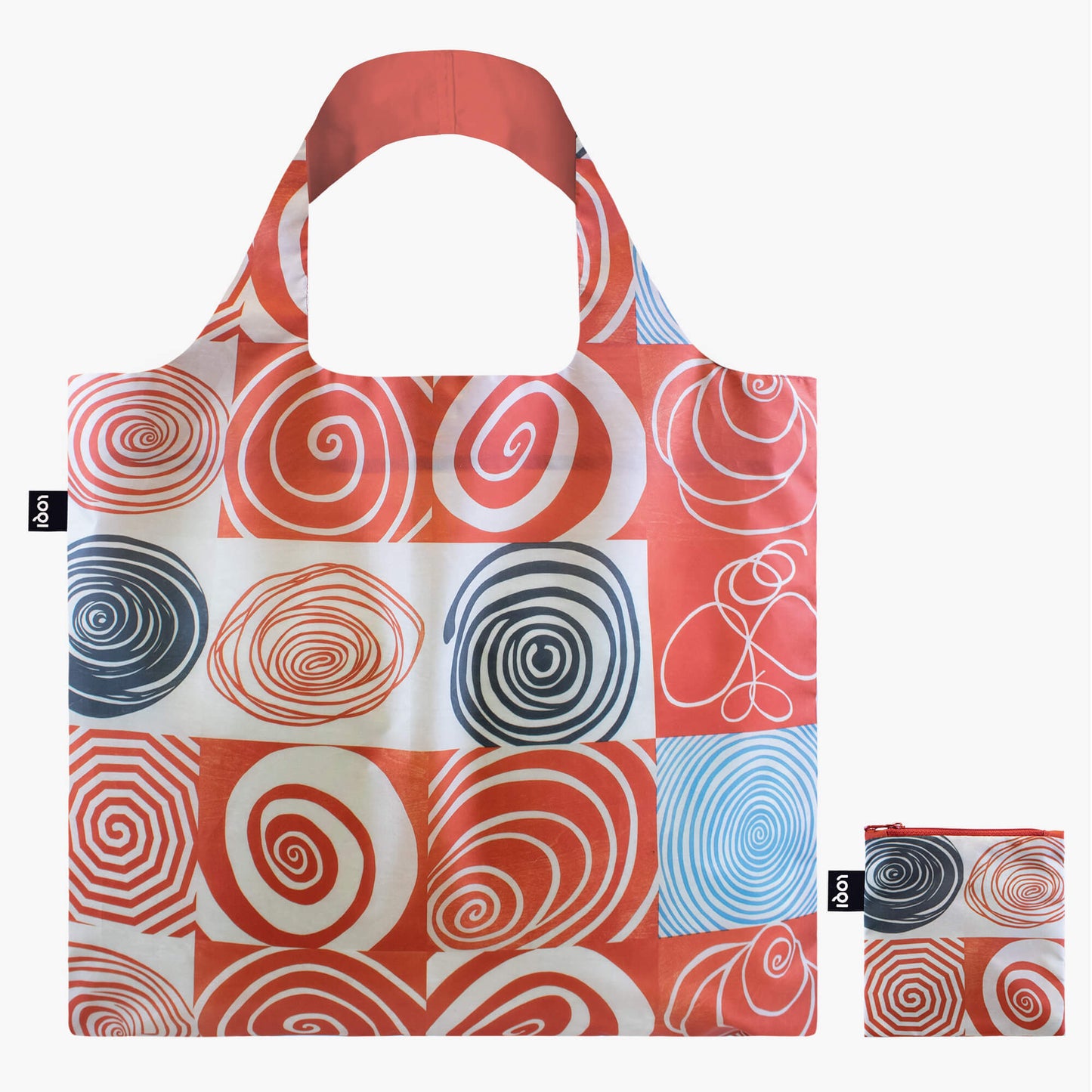 Spiral Grids Tote Bag