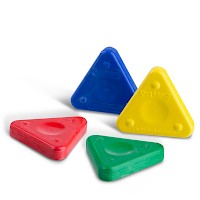 Wax triangles 6 colours
