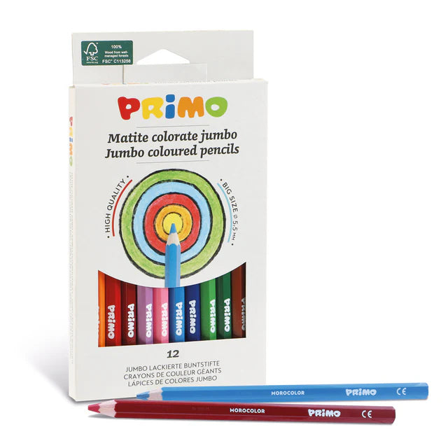 Jumbo colouring pencils