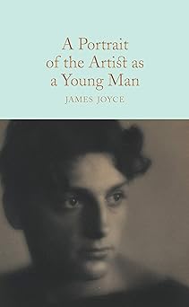 Pale blue cover with gold lettering and a b&w photo of a young man