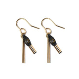 Delicat Topaz Gold Earrings