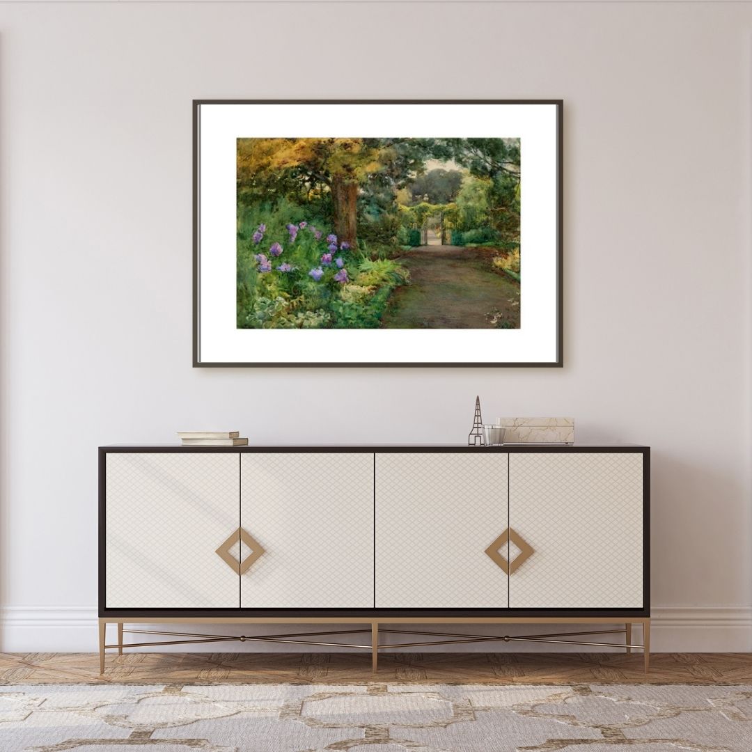 The Lilac Phlox, Kilmurry, County Kilkenny Canvas Print