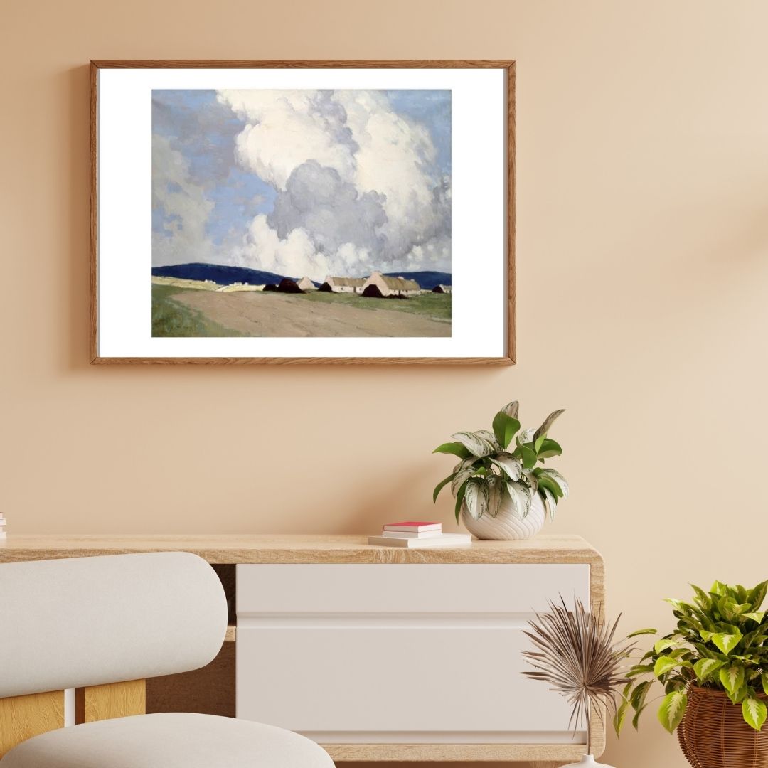 Connemara Cottages Canvas Print