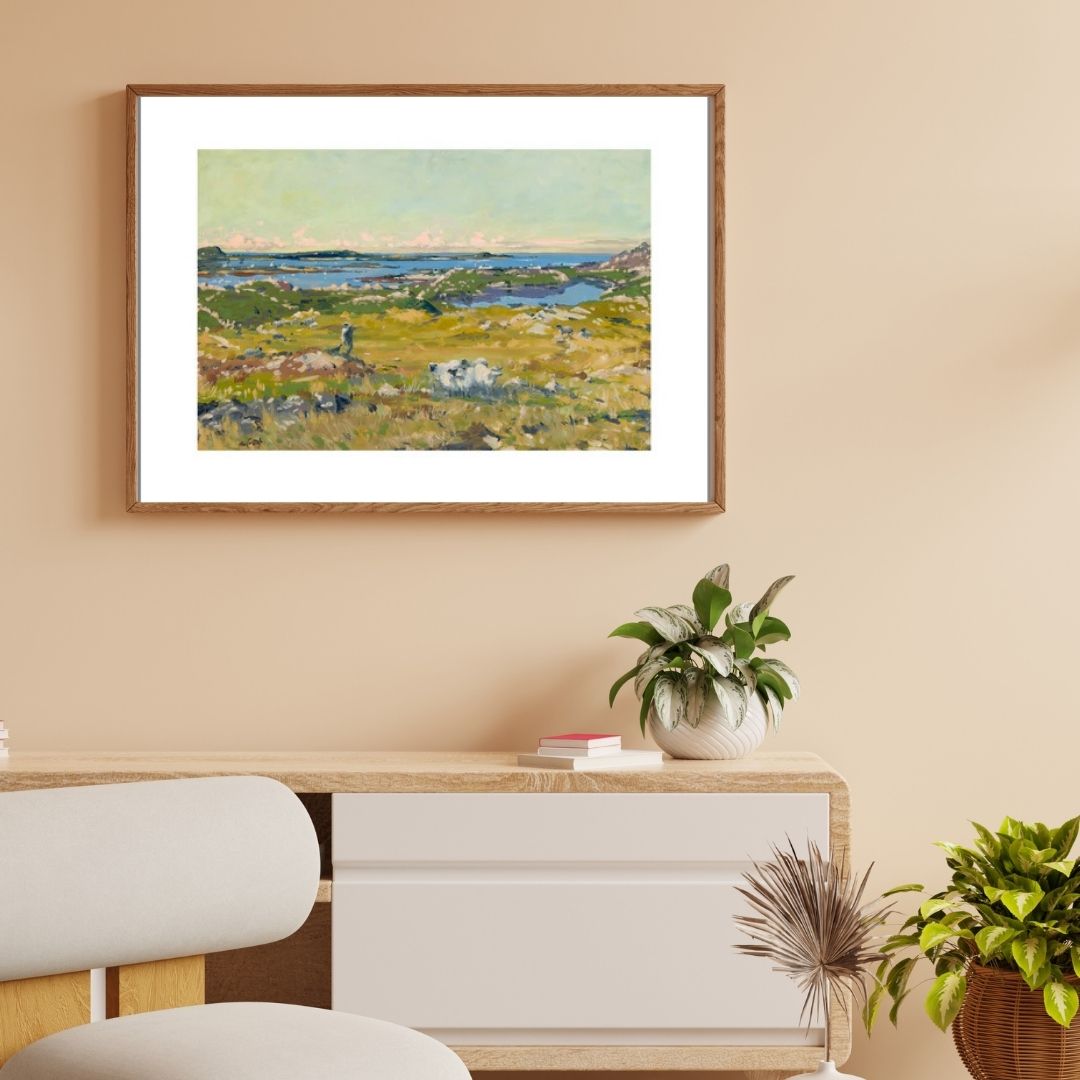 Early Morning, Connemara Canvas Print