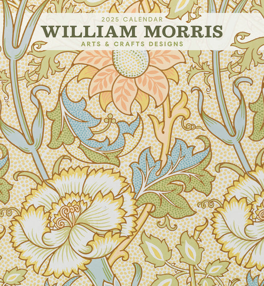 William Morris: Arts & Crafts Designs 2025 Wall Calendar