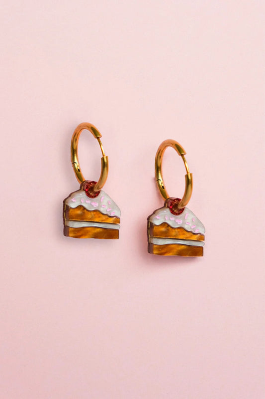 Cake Hoop Earrings