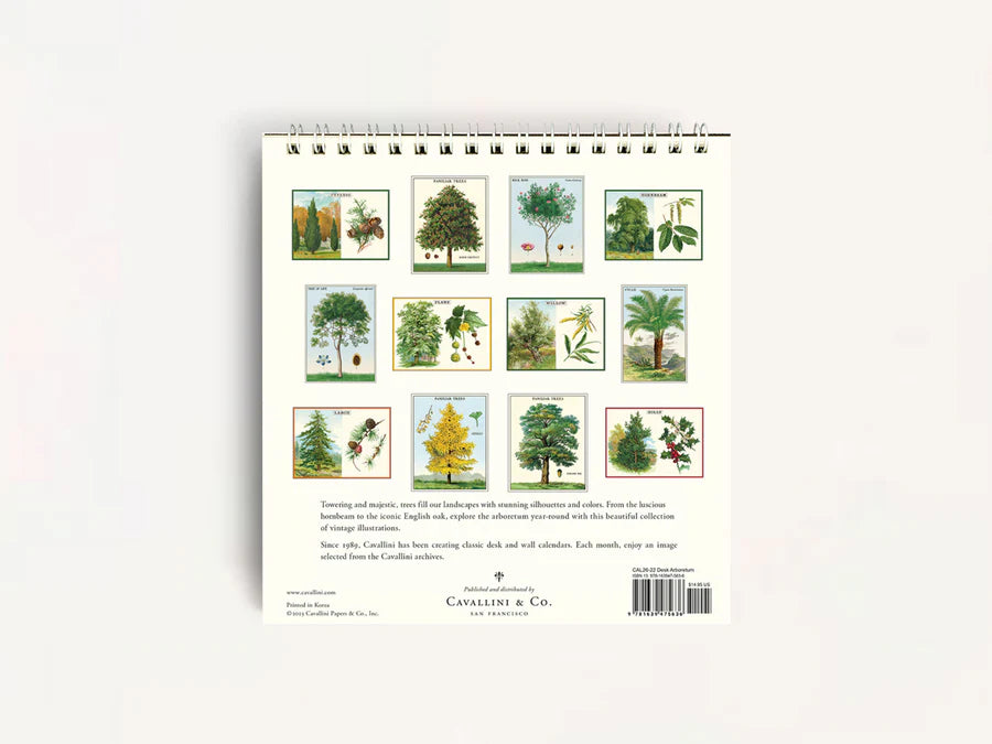 Arboretum Desk Calendar 2026