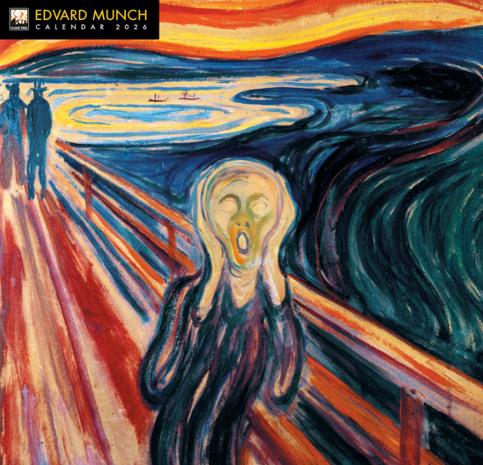 Edvard Munch Wall Calendar 2026 - Flame Tree Publishing