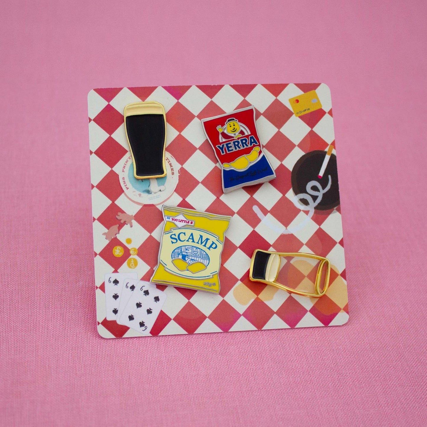 Happy Hour: A Portable Pub Pins