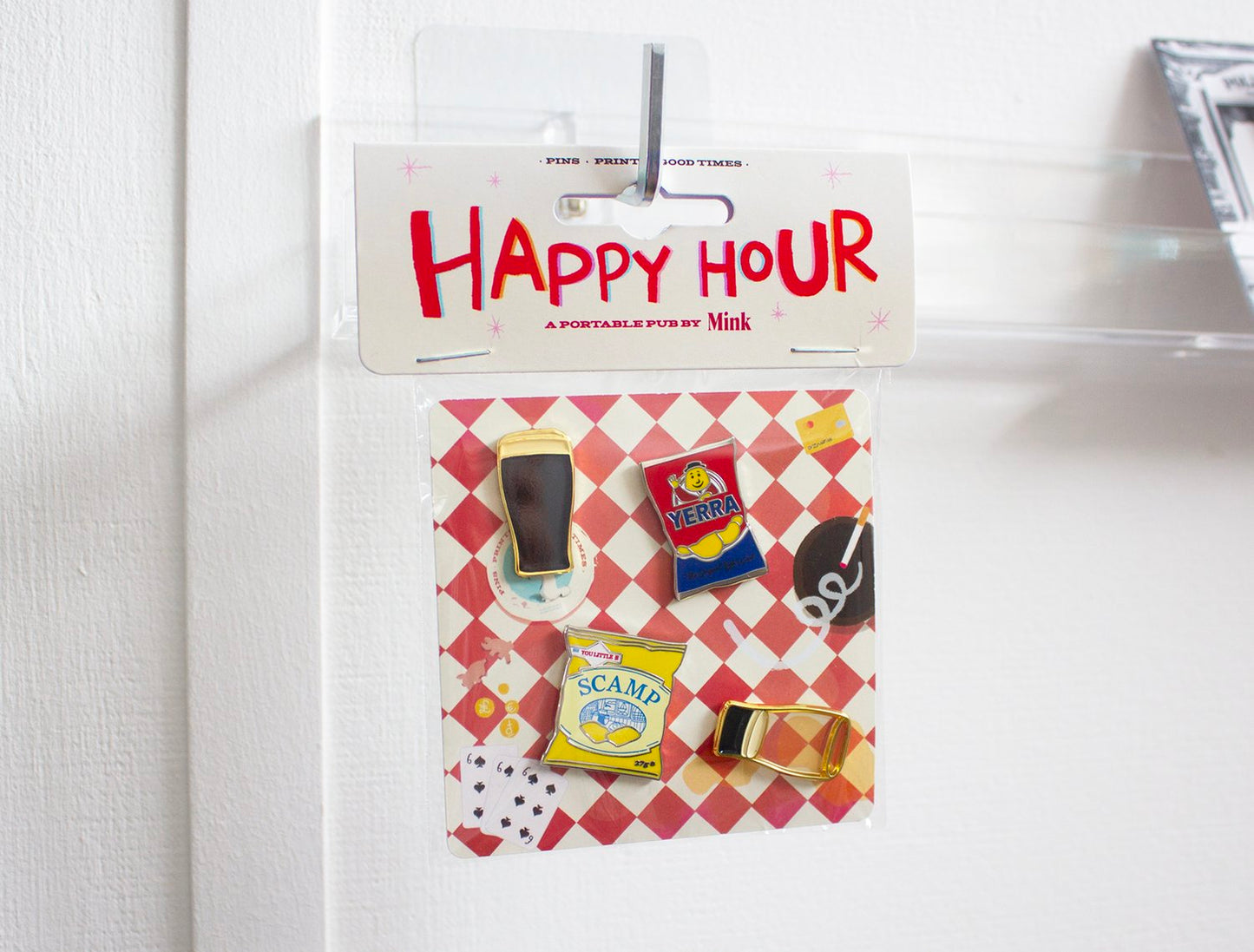 Happy Hour: A Portable Pub Pins