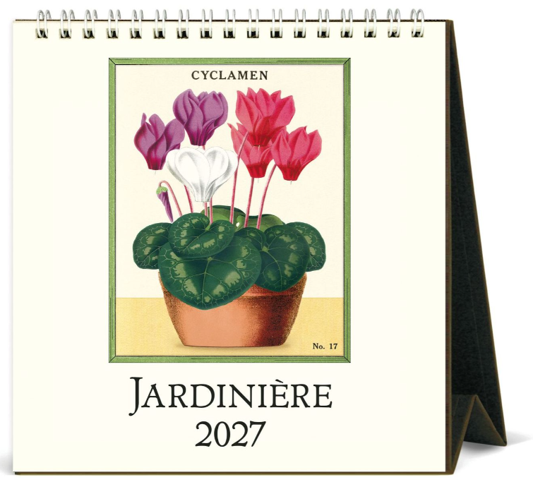 Jardiniere Desk Calendar 2027