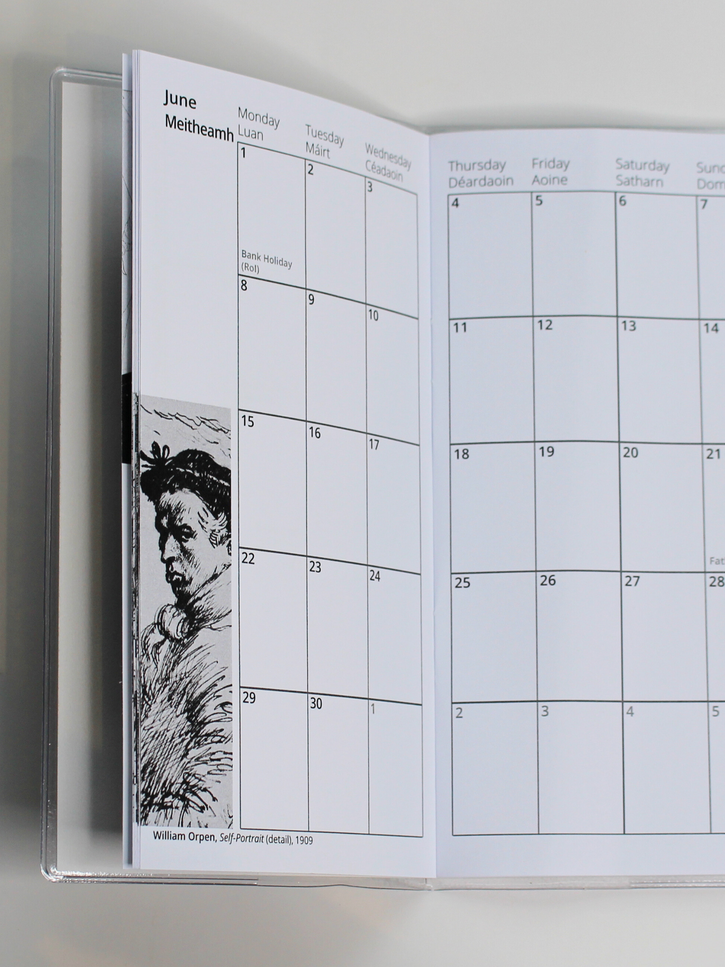 National Gallery of Ireland Year Planner 2026