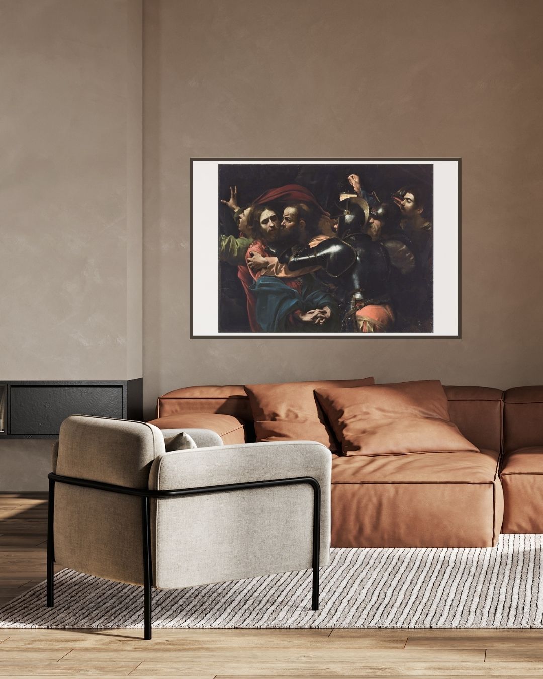 The Taking of Christ Canvas Print