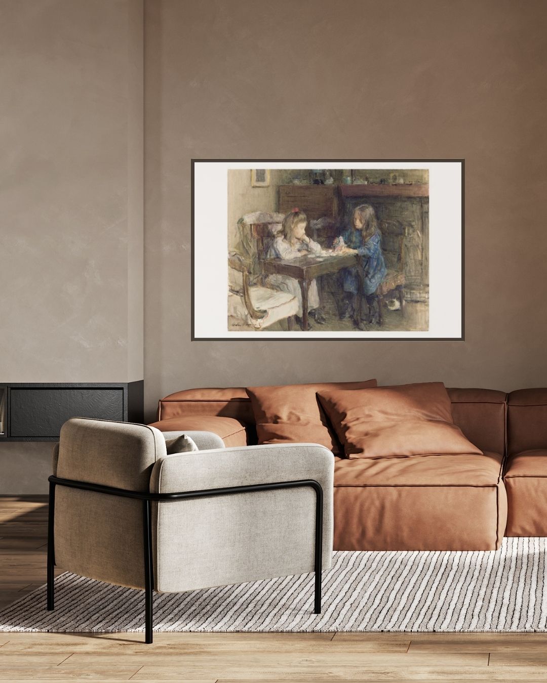 The House Builders Canvas Print