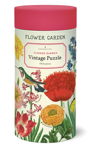 Flower Garden 1000 Piece Cavallini Jigsaw Puzzle