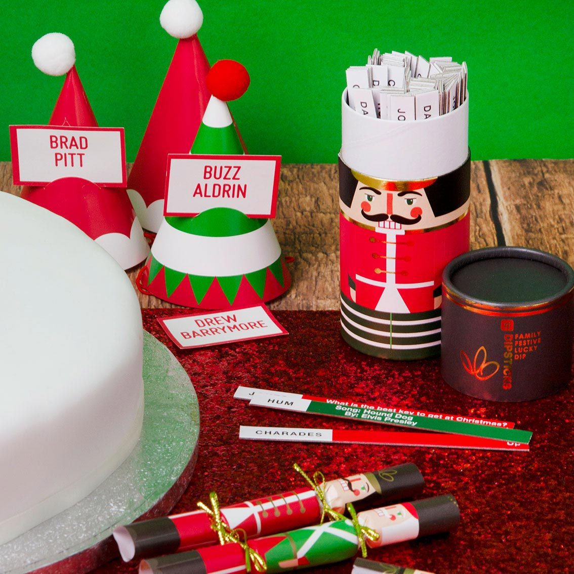 Botanical Nutcracker Mini Dipstick Christmas Games