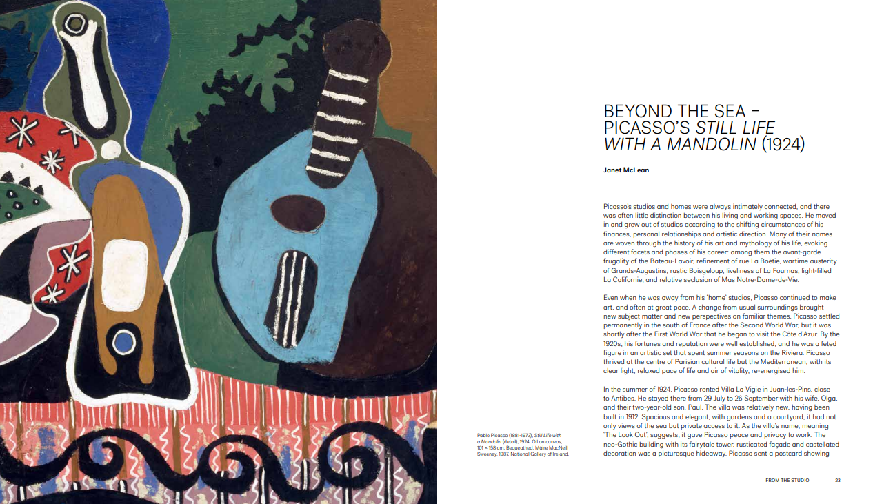 Picasso: From the Studio Companion Book