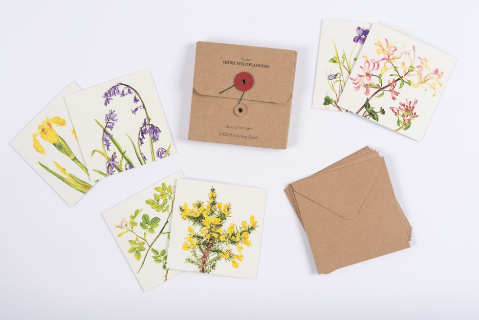 Native Irish Wildflowers Greeting Cards