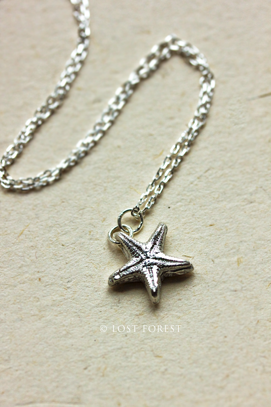 The Star of The Seas Silver Necklace