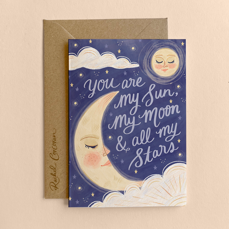 You are my sun, my moon Card