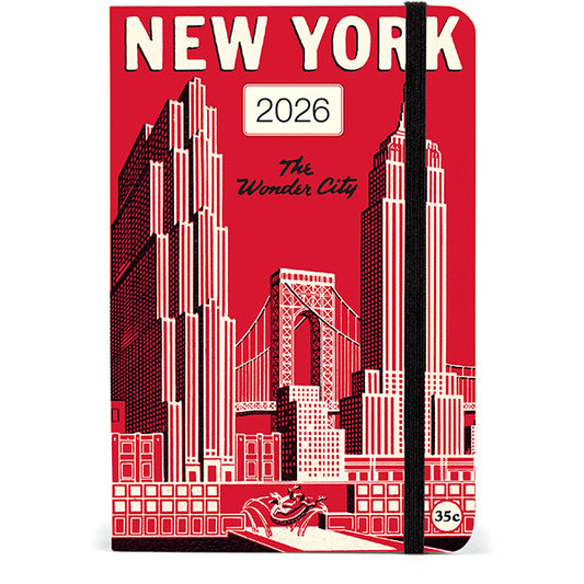 New York City Weekly Planner 2026