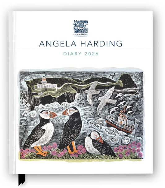 Angela Harding Desk Diary Planner 2026 - Flame Tree Publishing