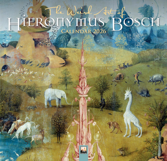 The Weird Art of H. Bosch Wall Calendar 2026 - Flame Tree Publishing