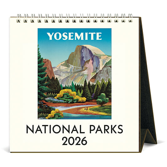 National Parks Desk Calendar 2026