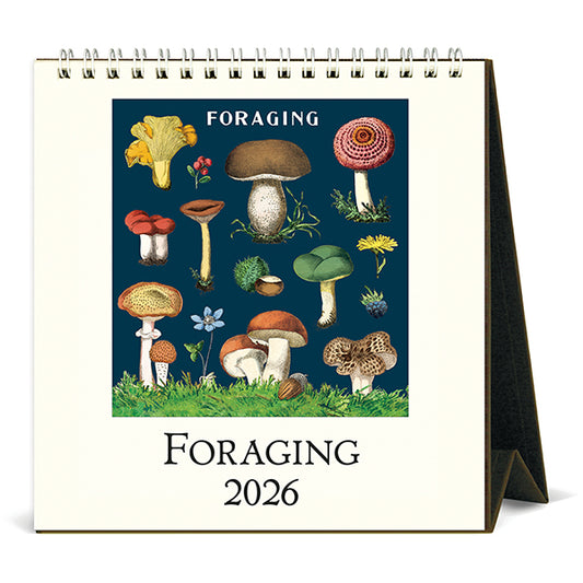 Foraging Desk Calendar 2026