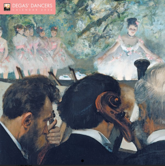 Degas' Dancers Wall Calendar 2026 - Flame Tree Publishing