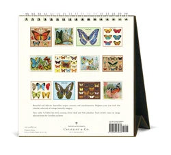 Papillons Desk Calendar 2026