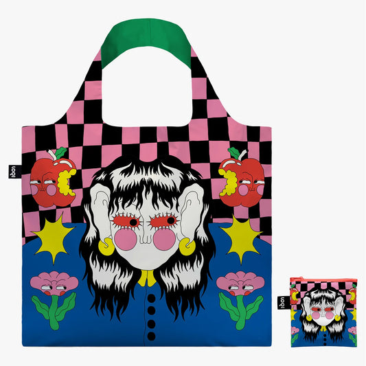 JUSTINE JOSSART Eyes Wide Open Recycled Tote Bag